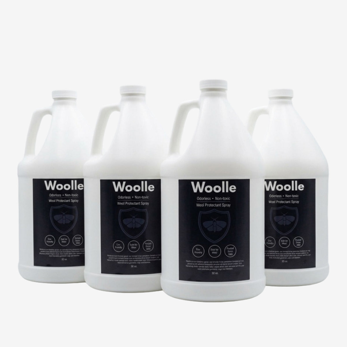 Woolle Moth Prevention Concentrate, 4-gallon bulk case for wool and textile protection